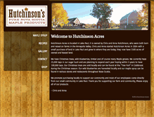 Tablet Screenshot of hutchinsonacres.com